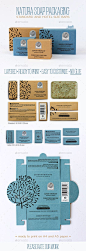 Natura Soap Packaging Template Vector AI. Download here: <a class="text-meta meta-link" rel="nofollow" href="http://graphicriver.net/item/natura-soap-packaging/11670812?ref=ksioks:" title="http://graphicriver.net/item