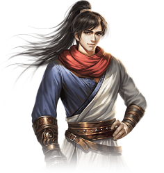 素材写实武侠男