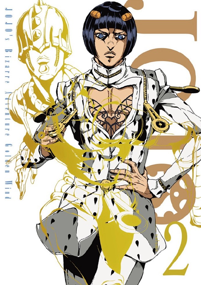 tv动画jojo的奇妙冒险黄金之风dvdbd第十卷初回限定版封面公开