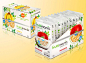 Fruttimania果冻食品包装设计，来源自黄蜂网http://woofeng.cn/