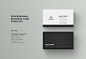 Business Card : Simple Professional Business Card goes for the simplicity look and using simple and yet attractive ways positioning to make the business card stands out. This design is a must have if you