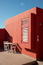 alicante architecture arquitectura bofill building city Muralla Roja red spain urban geometry
