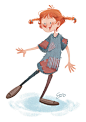 Pippi Longstocking (2018) on Behance