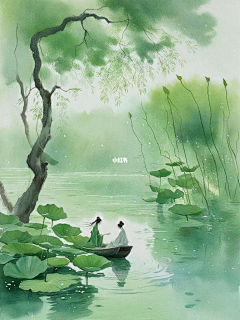 芝麻迷糊采集到插画场景