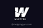 创意字母W标志Logo设计模板 W-Letter-Logo-Template-平面素材-@美工云(meigongyun.com)