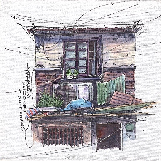 手绘插画教程的照片 - 微相册
