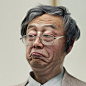 The Face of Bitcoin - Satoshi Nakamoto Portrait