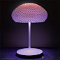 【3D打印灯具】由意造网推广的设计品牌“Philips”设计推出的“Entity LED Table Lamp”台灯，大气唯美的律动化外观造型，带来科技感十足的现代之美。意造网（3DEazer）-3D打印设计创新应用云平台