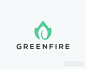 GREENFIRE绿火logo设计欣赏