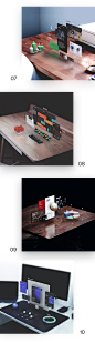 Mixed Reality Experiments : These designs are my little steps into MR Design. I've never found a real tutorial how to bring my UIs into the real world, just some programming AR Core and AR Kit stuff. This was really a bummer for me, but I saw Microsofts f