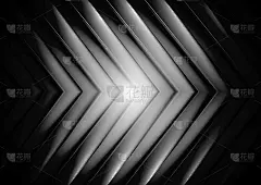 黑色概念箭头设计