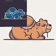 有趣骆驼卡通儿童插画  - 源文件下载【酷图网】骆驼,卡通,有趣,可爱,免抠素材,矢量,简笔画,儿童画,儿童插画,插画,蜡笔画,logo,图标