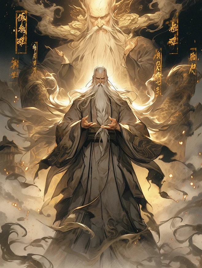 道霸天威，斩妖除魔-花瓣网