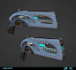 Beam Pistol - XCOM 2, Benjamin Leary : My name is Ben Leary and I was responsible for converting concept art of the base weapons from Firaxis into game-ready assets under the supervision of their weapons lead. All weapon modifications were created by the 