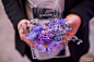 紫色镜面环交织波浪背景婚礼-国外婚礼-DODOWED婚礼策划网