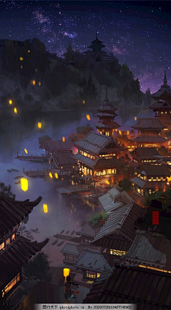 木木与新采集到场景-插画