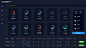 新能源电桩监控系统界面UI