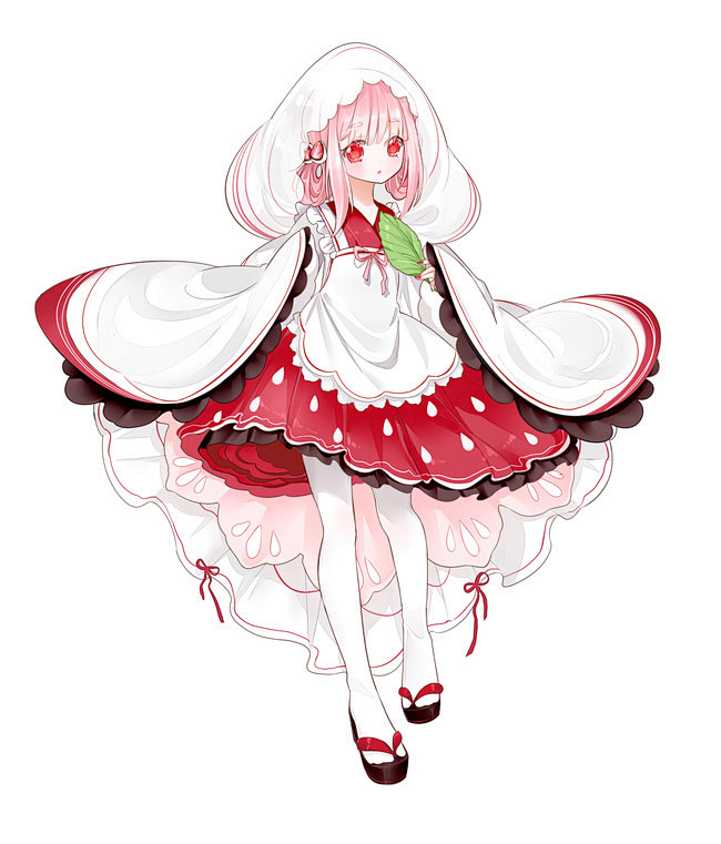 同人图插画壁纸草莓大福拟人半次元第一中文cos绘画小说社区