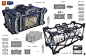 HXBL-20 | leightweight container transporter, Sheng Lam : Some stuff I prepared for the IW_17 event. Inspired by those industrial cutting knives. The ship would push out the cargo it transports once it docks into the hangar. Big thanks to everyone for the