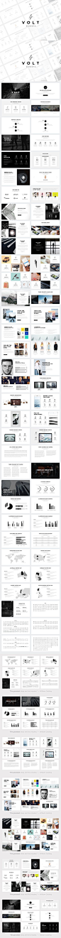 Volt Minimal Keynote Template. Graphic Design Infographics. $20.00: 