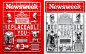 Newsweek / Replaceable You / Cover Art : The concept for the cover was inspired by the subject of automation in which a functional, machine produced kit of parts was created in CGI, visually telling the story of an automation job takeover by using human a