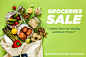 Foods fruits graphic design  Grocery photoshop sale vegetable Supermarket