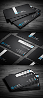 Black Corporate Business Card