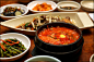 [小公洞三成店韩式料理] 区域：江南·三成(COEX)    主要的菜单：韩国拌饭，煎鸡蛋
