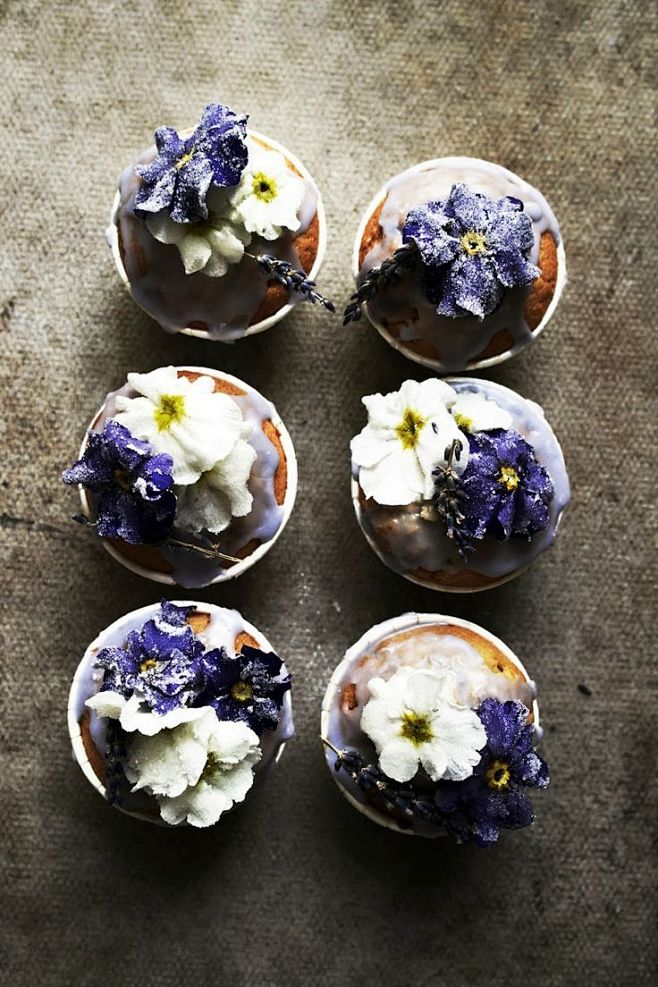 ... lavender cupcake...
