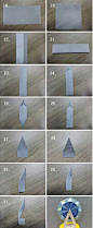 简单折纸手工幸福摩天轮的折法图解教程-www.uzones.com
