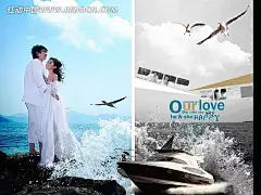 婚纱摄海报封面设计PSD分层素材|PSD素材|创意|促销海报|封面|海边|婚庆公司|婚纱|婚纱模板|婚纱摄影|婚纱摄影公司|婚纱照|婚纱照模板|活动|浪漫|模特|情侣|设计|摄影|时尚|相册|小礼服|宣传海报