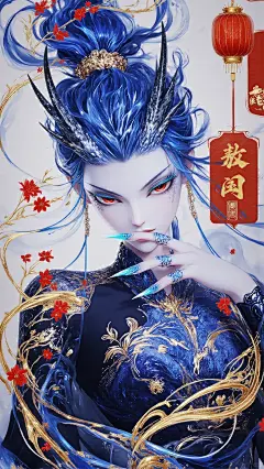 今日高清壁纸｜ 哪吒2西海龙王敖闰（3） - 小红书