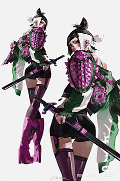 秋味ご正浓莳采集到酷炫女性pose