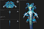 小娜迦，女妖，海妖，海蛇，龙女，鱼类怪兽 - 怪物 3dsnail模型网