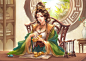 【图片】【皮肤】发几个保存的插画皮肤（先放一个糜夫人）【三国杀皮肤吧】_百度贴吧