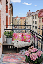 balcony - great use of a small space