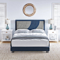 Becca Two Tone Upholstered Platform Bed - Eco Dream : Read reviews and buy Becca Two Tone Upholstered Platform Bed - Eco Dream at Target. Choose from contactless Same Day Delivery, Drive Up and more.