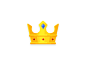 GUI Kit Yellow Kids Icon Crown