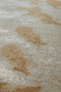Tania Johnson Design Hand Knotted Wool Silk Rug Close up