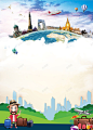 环游世界世界旅行海报背景 免费下载 页面网页 平面电商 创意素材