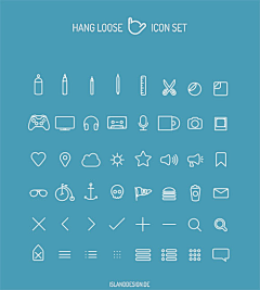 大喵Areen采集到小图标icon矢量图标ps png