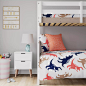 Single Modern Nightstand White - Pillowfort™ - image 2 of 10
