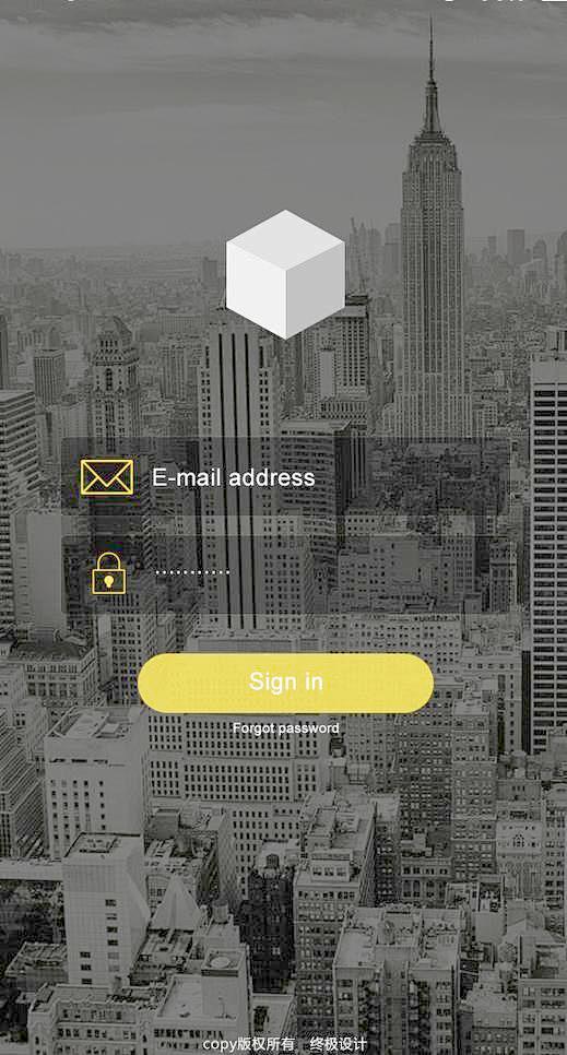 APP登陆界面设计58pictupian...
