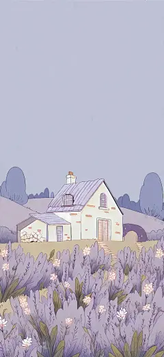 紫色浪漫壁纸 - 小红书