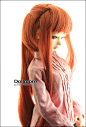 dollmore [(8-9) Pony Tail Dream Wig (Red.Brown)]
