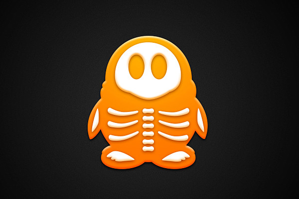 qq企鹅x光下的图标