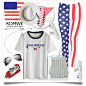 American Flag Print T-shirt in Romwe!
#romwe @romwe #polyvoreeditorial #polyvore #StreetStyle #Summer