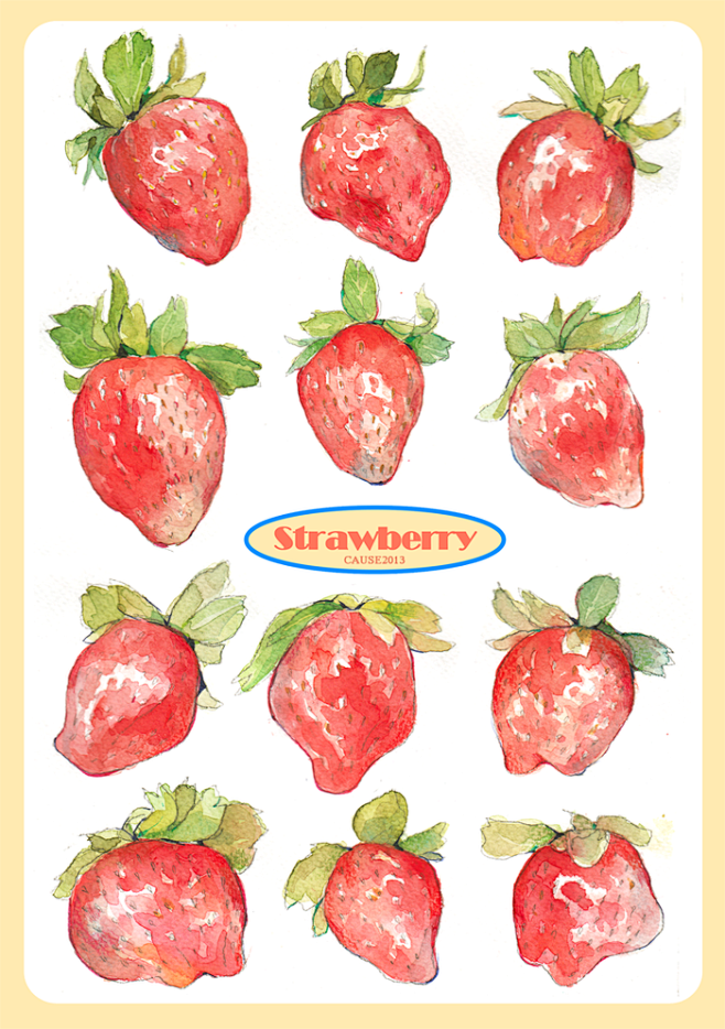 肶cause 的插画 我愛大草莓!!!!...