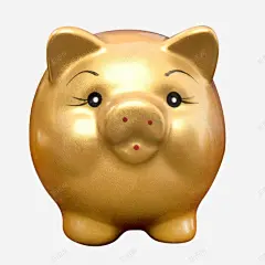 卡通小猪福袋金币C4D3D透明合成情人节新年海 元素 免抠png 设计图片 免费下载 页面网页 平面电商 创意素材