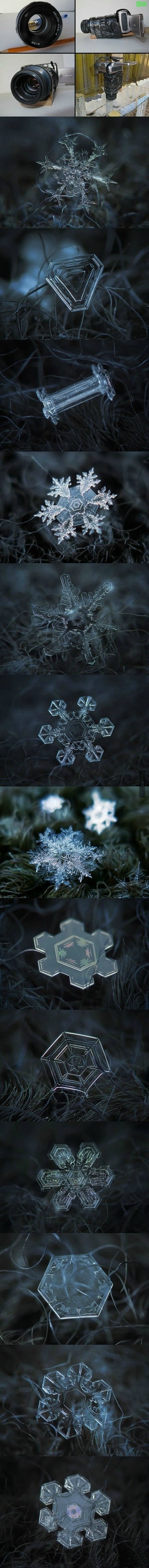 俄罗斯摄影师使用廉价国产相机拍摄的超美雪...